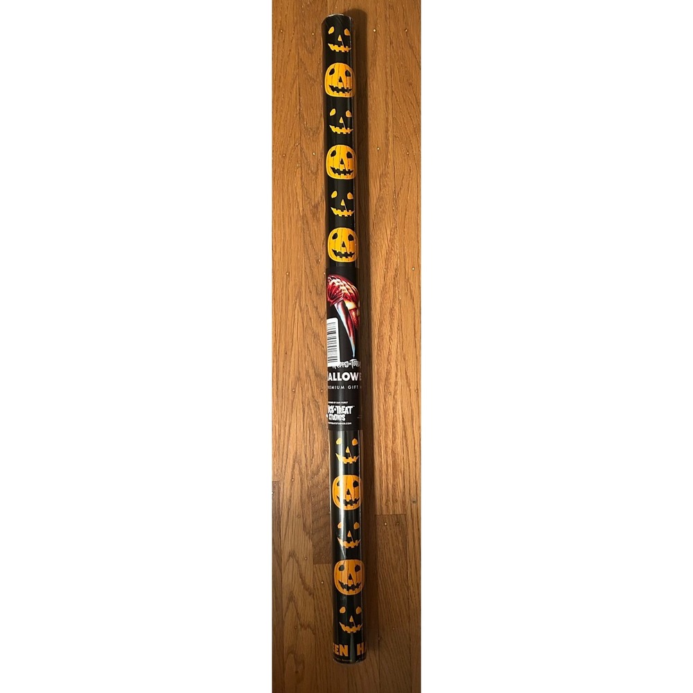NEW‎ Trick Or Treat Studios Halloween Michael Myers Gift Wrap